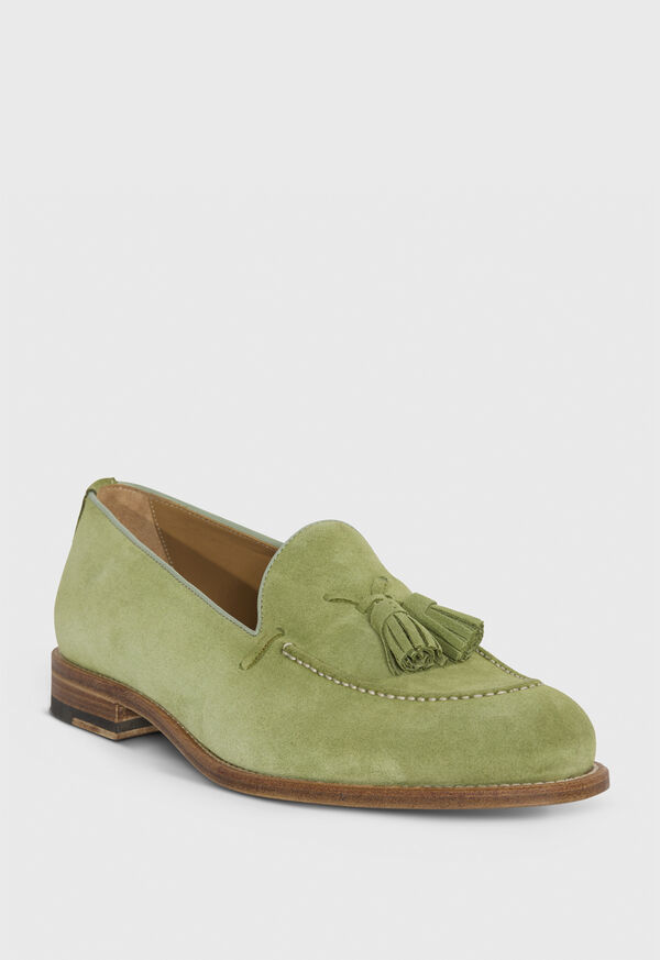 Paul Stuart Maurice Suede Tassel Loafer
