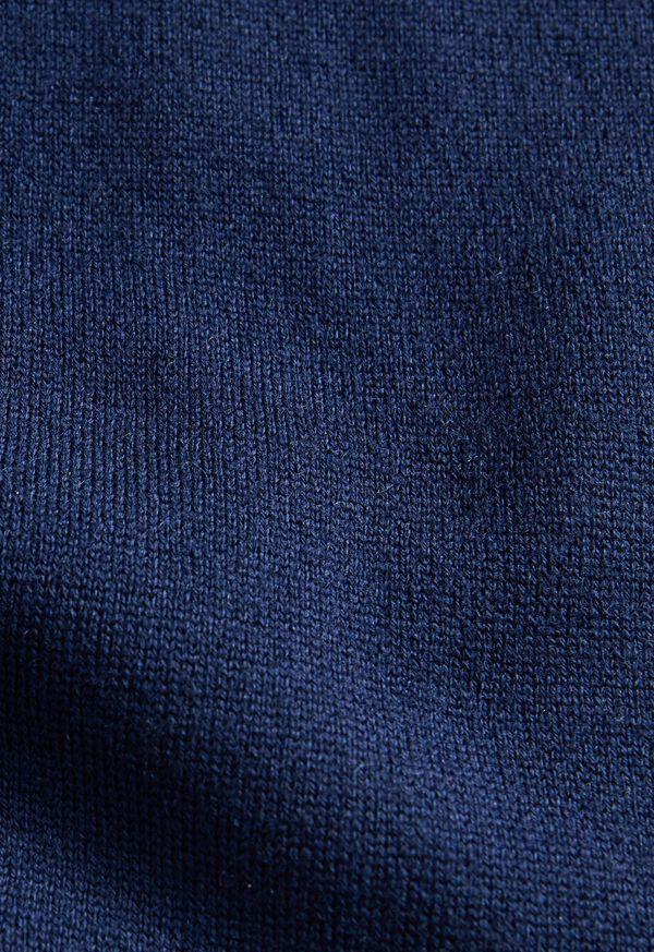 Paul Stuart Merino Wool Blouson Cardigan