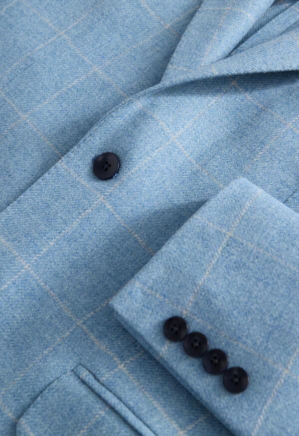 Paul Stuart Merino Wool Windowpane Jacket