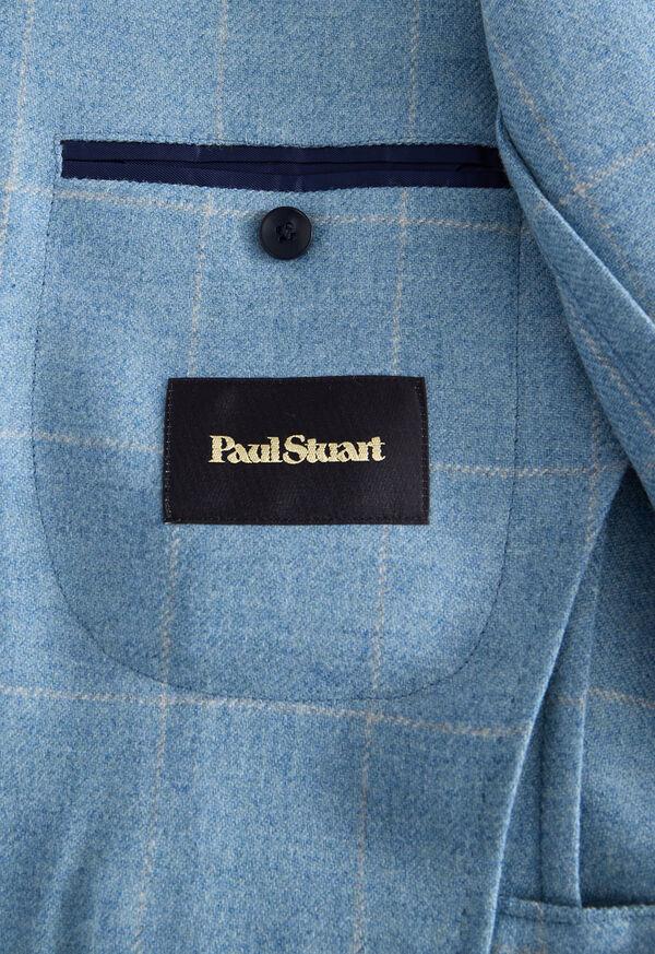 Paul Stuart Merino Wool Windowpane Jacket
