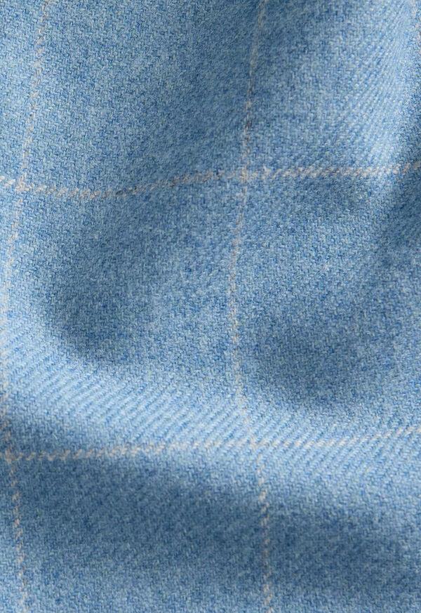 Paul Stuart Merino Wool Windowpane Jacket