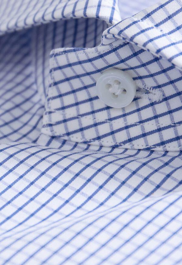Paul Stuart Micro Check Poplin Dress Shirt
