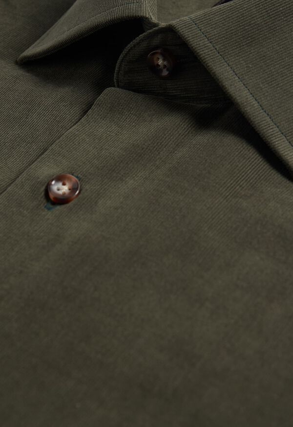 Paul Stuart Micro Corduroy Sport Shirt