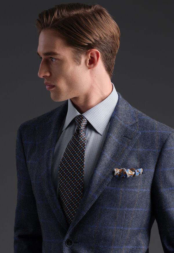 Paul Stuart Micro Graph Check Dress Shirt