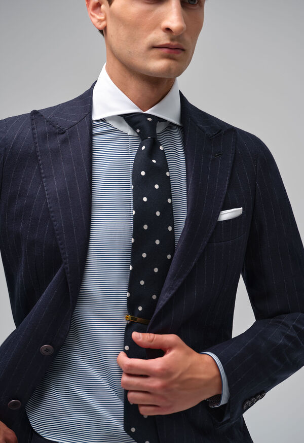 Paul Stuart Micro Horizontal Stripe Dress Shirt