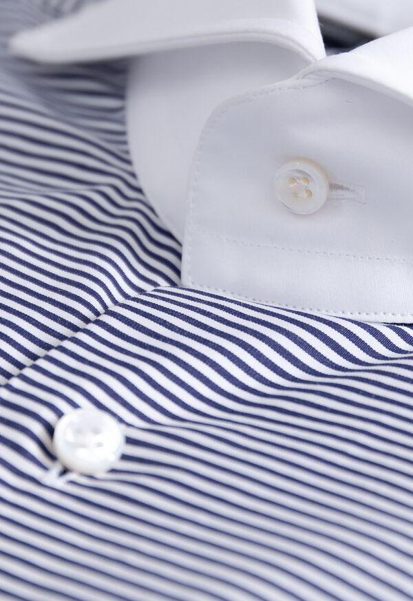 Paul Stuart Micro Horizontal Stripe Dress Shirt