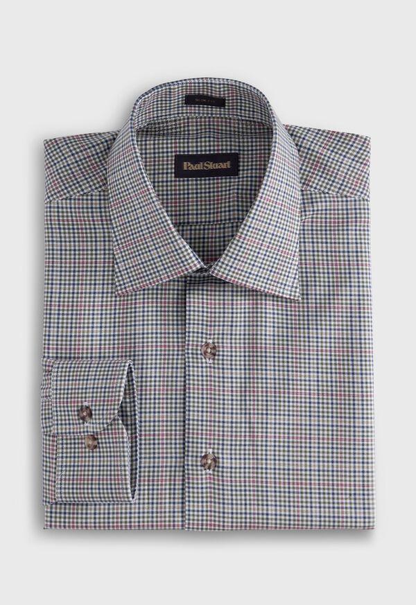 paul stuart Mini Check Sport Shirt