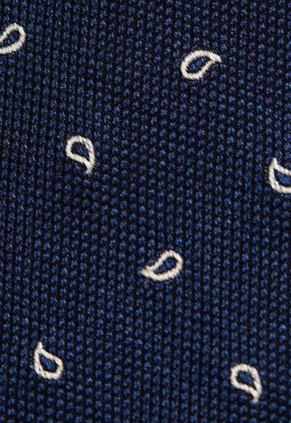 Paul Stuart Mini Paisley Woven Silk Tie