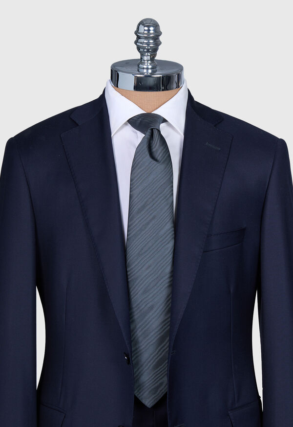 Paul Stuart Moire Silk Tie