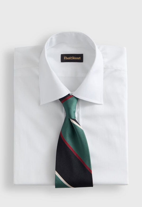 Paul Stuart Multicolor Block Stripe Tie