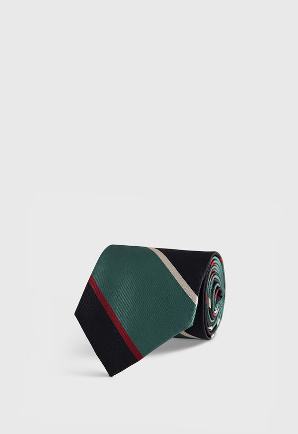 paul stuart Multicolor Block Stripe Tie
