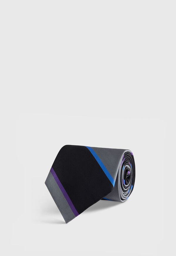 paul stuart Multicolor Block Stripe Tie