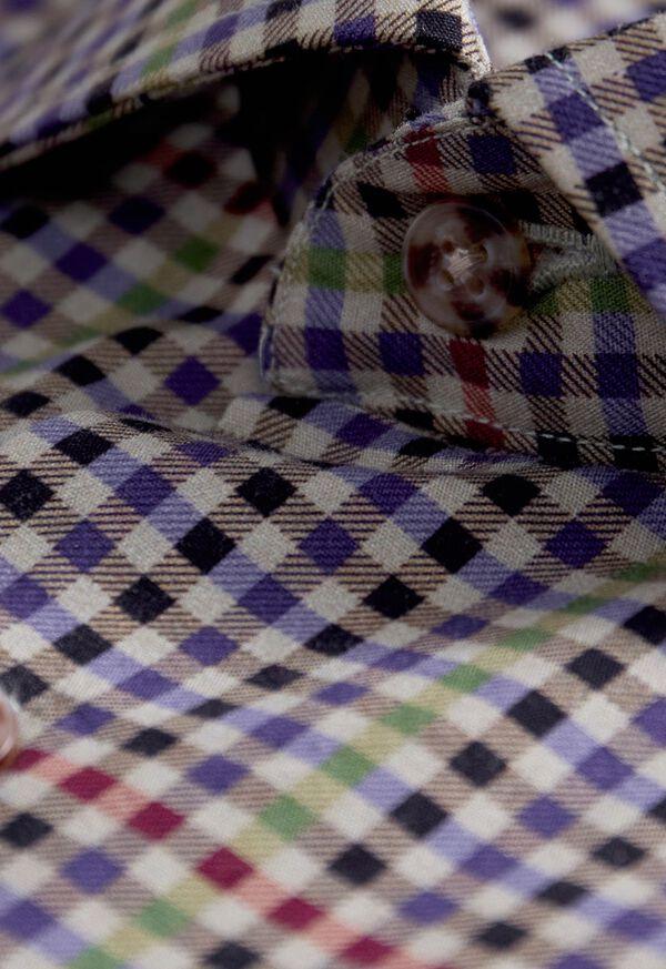 Paul Stuart Multicolor Check Sport Shirt