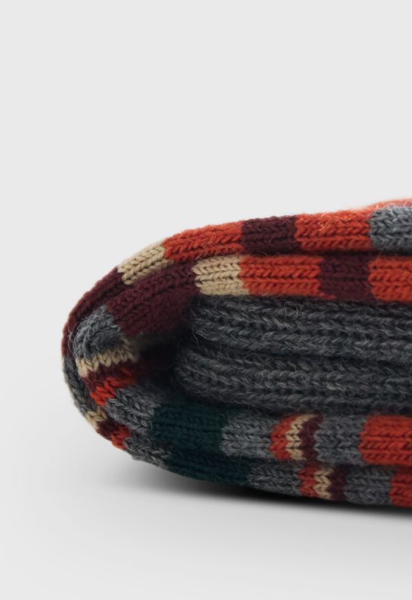 Paul Stuart Multicolor Stripe Sock