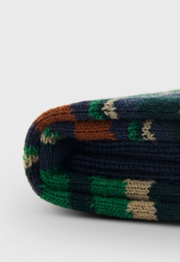 Paul Stuart Multicolor Stripe Sock