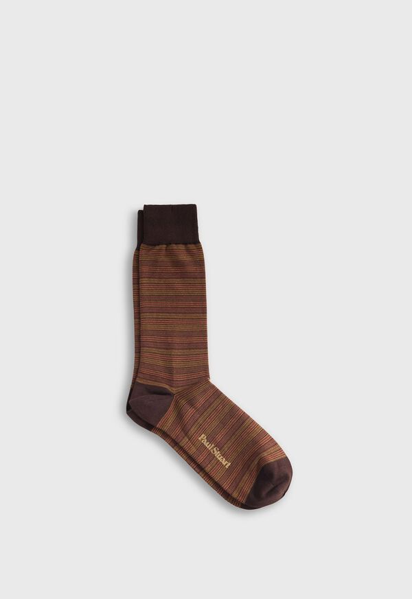 paul stuart Multicolor Stripe Sock
