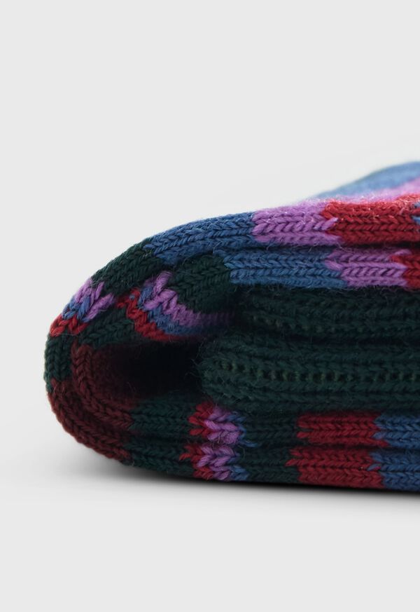 Paul Stuart Multicolor Stripe Sock