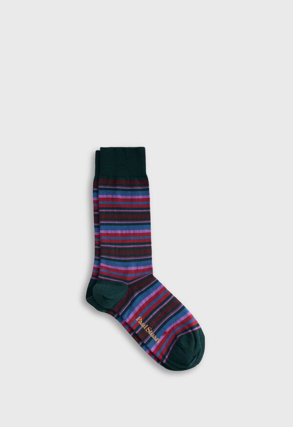 paul stuart Multicolor Stripe Sock