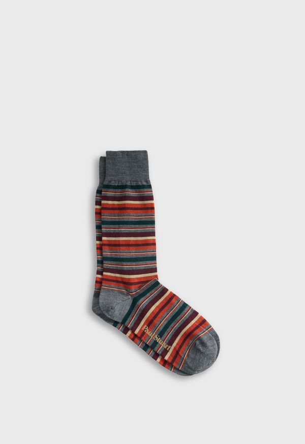 paul stuart Multicolor Stripe Sock
