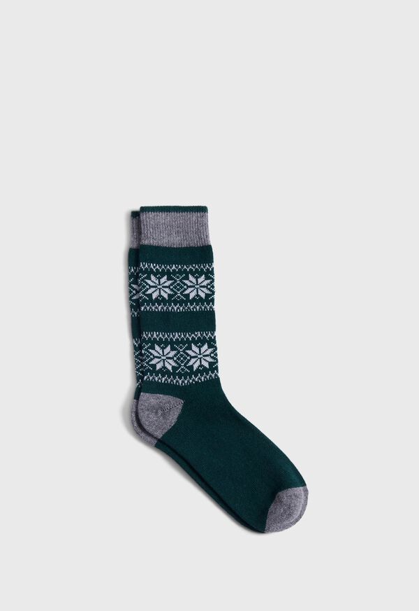 paul stuart Nordic Fair Isle Sock