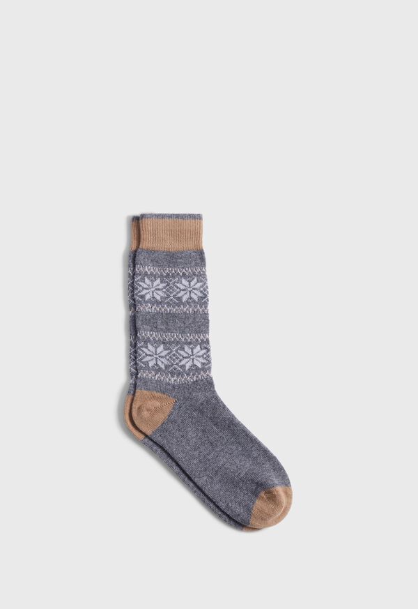 paul stuart Nordic Fair Isle Sock