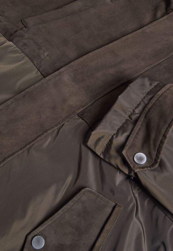 Paul Stuart Nubuck Hybrid Parka