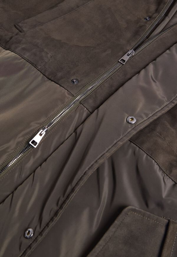 Paul Stuart Nubuck Hybrid Parka