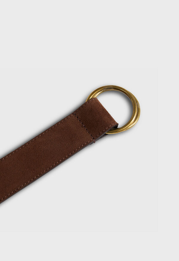 Paul Stuart O-Ring Reversible Suede Belt