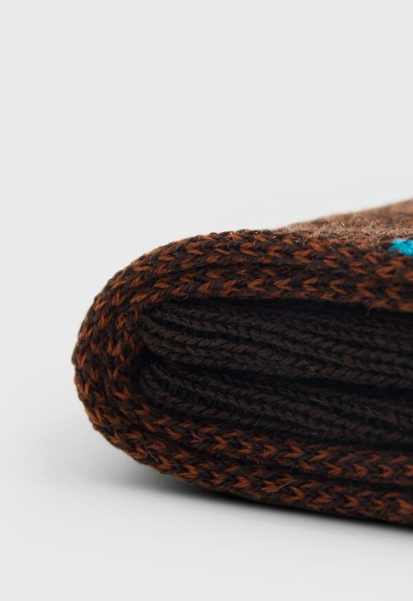 Paul Stuart Oxford Dot Sock