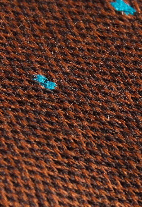 Paul Stuart Oxford Dot Sock