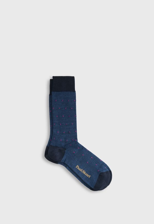 paul stuart Oxford Dot Sock