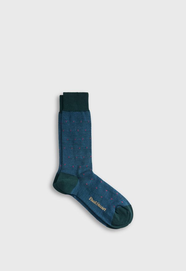 paul stuart Oxford Dot Sock