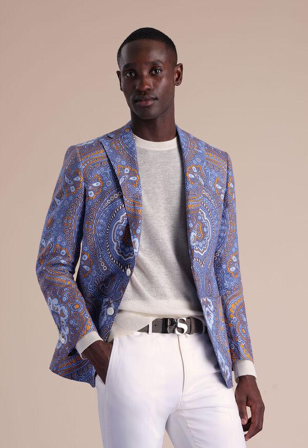 Paul Stuart Paisley Linen Jacket