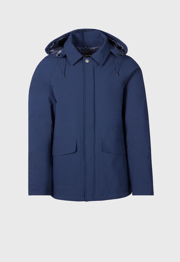 paul stuart Parka with Detachable Hood