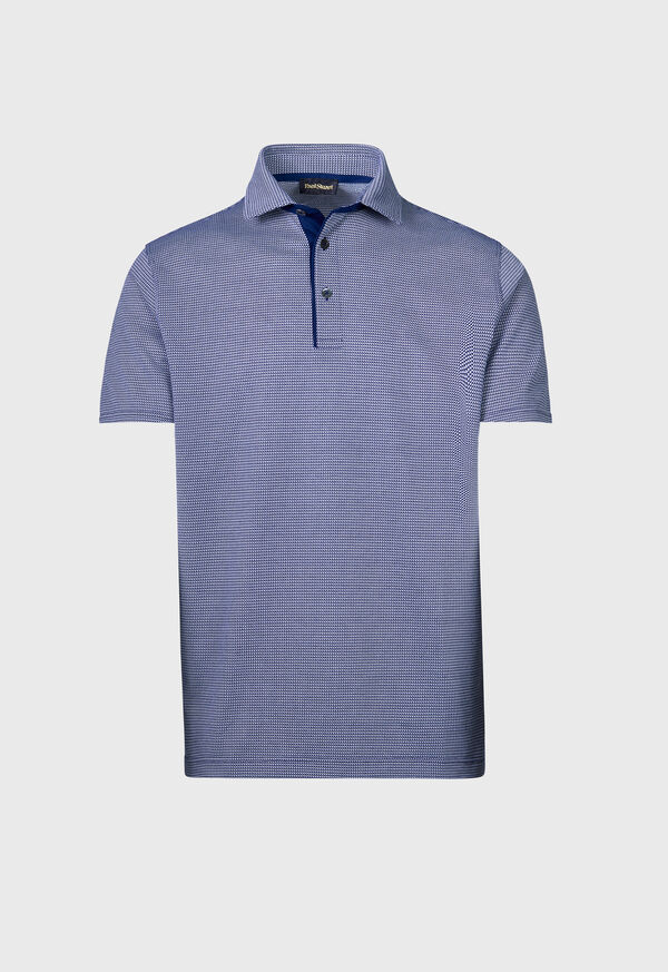 paul stuart Performance Jacquard Polo