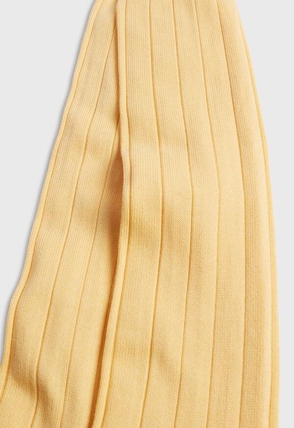 Paul Stuart Pima Cotton Wide Rib Sock