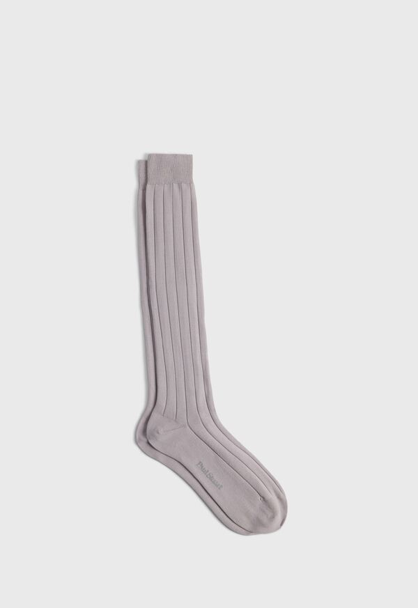 paul stuart Pima Cotton Wide Rib Sock
