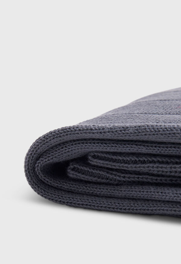 Paul Stuart Pima Cotton Wide Rib Sock