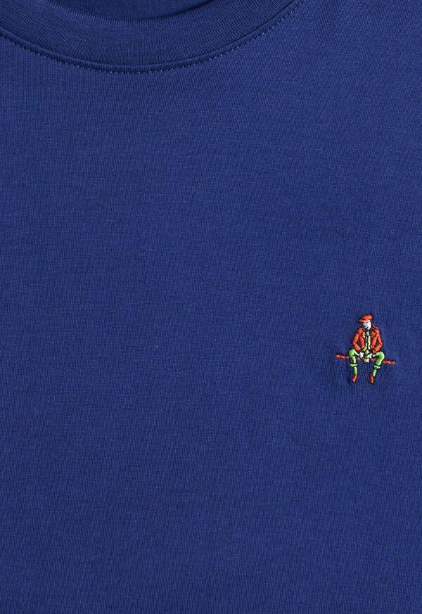 Paul Stuart Pima Interlock Logo T-Shirt