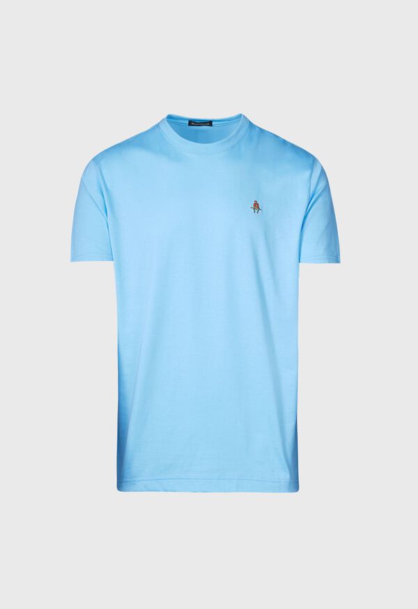 paul stuart Pima Interlock Logo T-Shirt