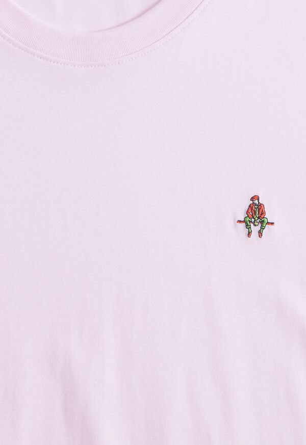 Paul Stuart Pima Interlock Logo T-Shirt