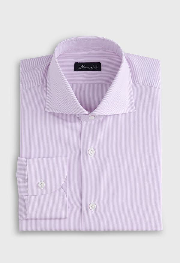 paul stuart Pink Micro Stripe Dress Shirt