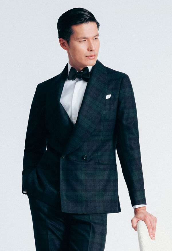 Paul Stuart Piqué Bib Front Tuxedo Shirt