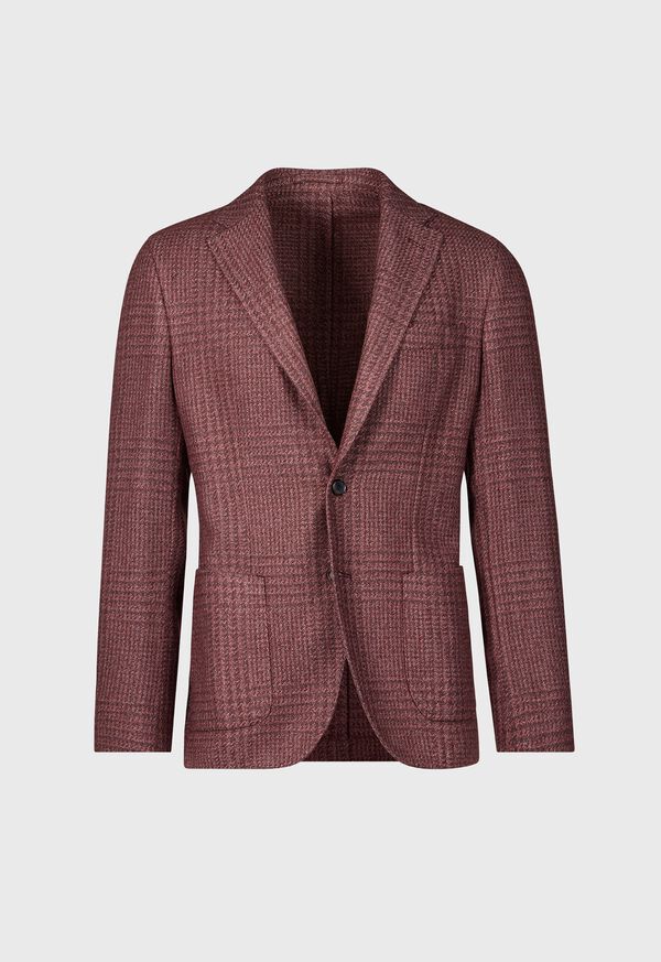 paul stuart Plaid Garment Dyed Jacket