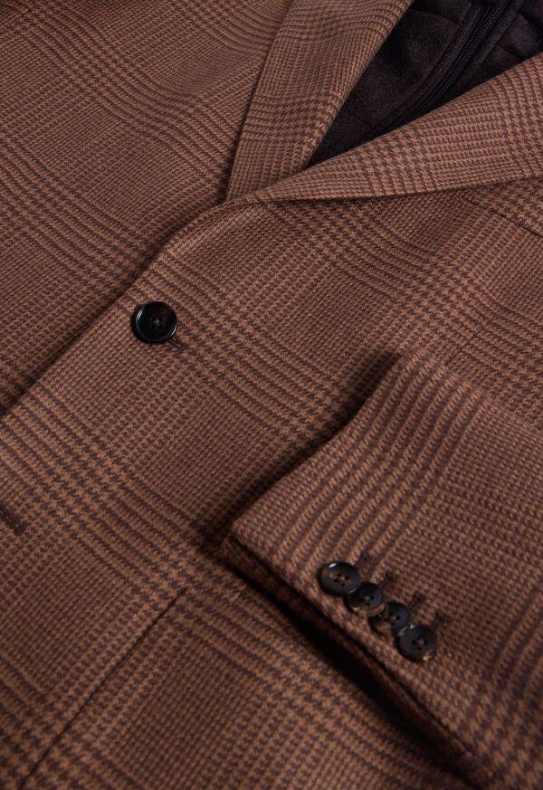 Paul Stuart Plaid Jacket With Zip Out Vest