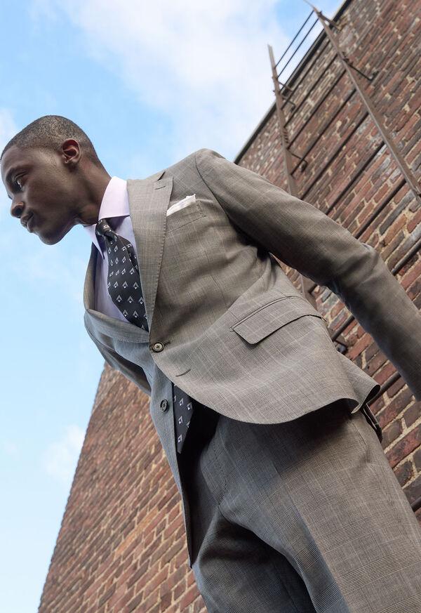 Paul Stuart Plaid Super 130s Wool Suit