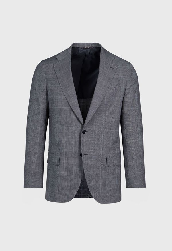 Paul Stuart Plaid Super 130s Wool Suit