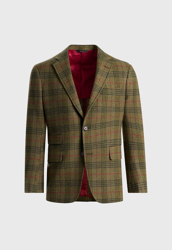 Paul Stuart Plaid Two Button Suit