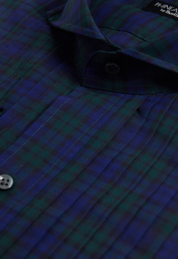 Paul Stuart Pleated Front Formal Shirt