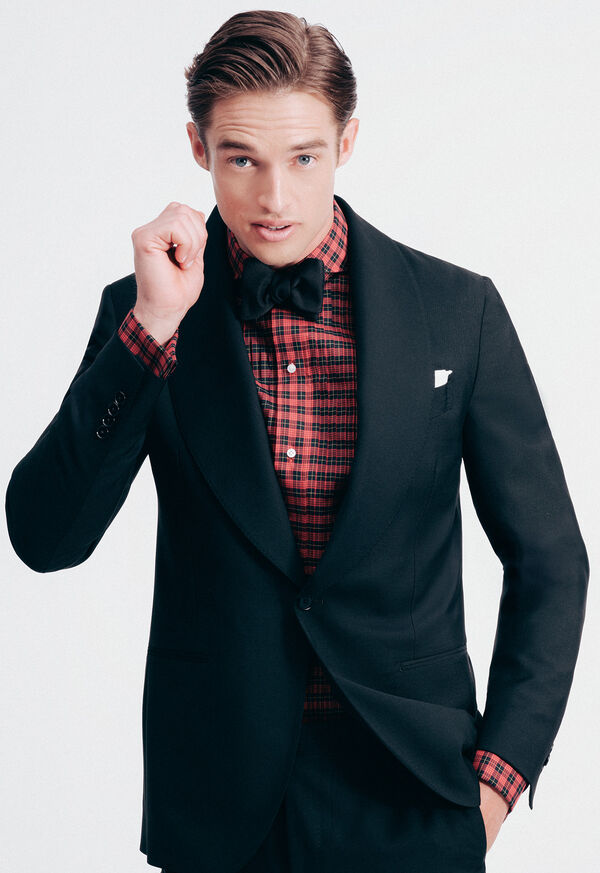 Paul Stuart Pleated Front Formal Shirt